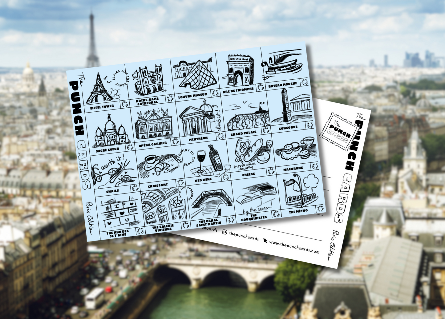 π By the Seine π PUNCHCARDS