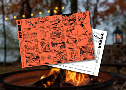 The CAMPFIRE edition — The Banff Punchcard by The Punchcards THE PUNCHCARDS
