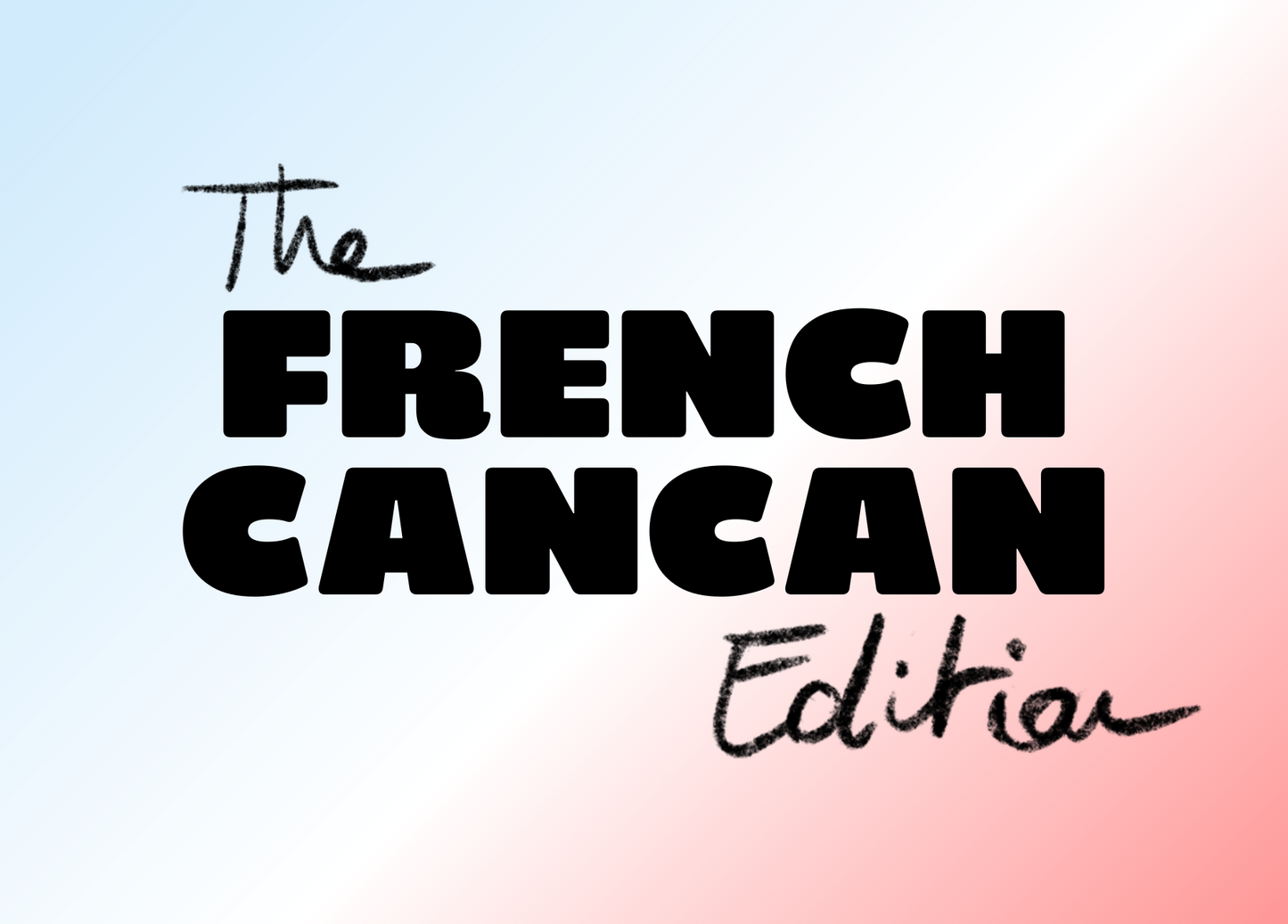 🇫🇷 French Cancan 🇫🇷 PUNCHCARDS